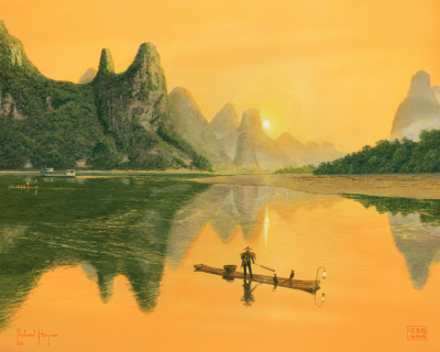 Cormorant Fisherman, River Li, Guilin, China