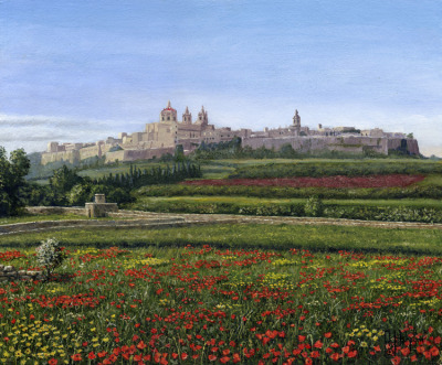 Mdina Poppies, Malta