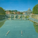 Rowing on the Tiber, Rome