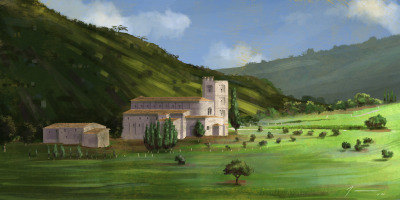 Tuscan Monastery